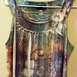 Tattoo Me Woman Sleeveless Dress Size 1X